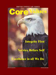 Core values integrity first integrity is essential. Core Values Poster