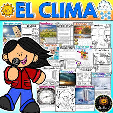 Spanish Weather El Clima In 2020 Teacher Resources Teachers Pay Teachers Seller Classroom Activities