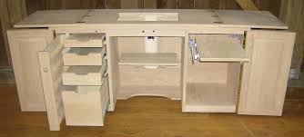 Here we display some of our select amish made cabinets. Sewing Machine Cabinet With Serger Lift Sewing Room Furniture Sewing Machine Cabinet Sewing Desk