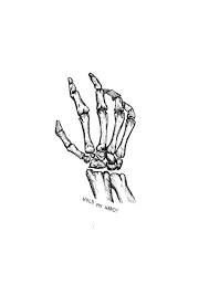 Creepy Skeleton Bone Hand Illustration Print By Staggillustration Hand Illustration Piercing Tattoo Art Tattoo