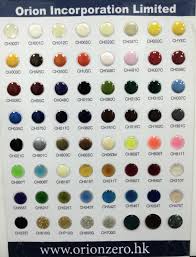 Jewellerynet Enamel Color Chart