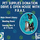 Pet Supplies Donation Drive & Open House with event image
