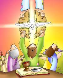 Santo Niño de la Cuchilla en Chile - EVANGELIO Hagan esto en memoria mía. +  Evangelio de nuestro Señor Jesucristo según san Lucas 22, 14-20 Llegada la  Hora de pasar de este