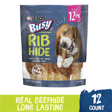 Do you know how to make dog treats? Purina Busy Small Medium Breed Dog Rawhide Treat Rib Hide 12 Ct Pouch From Walmart In Houston Tx Burpy Com