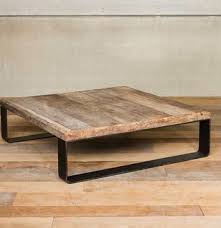 chehoma table basse en metal et bois chehoma table basse table basse bois table basse bois metal