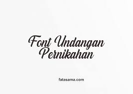 Tulisan berjalan di video, membuat tulisan bagus di photoshop, membuat tulisan coret, membuat belajar membuat tulisan 3d dengan mudah salah satu cara memudahkan kita untuk membuat. 9 Rekomendasi Font Undangan Pernikahan Gratis