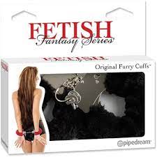 Amazon.com: Adult Sex Toys FF Original Furry Cuffs Black : Health &  Household
