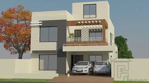 Pakistani House Designs 10 Marla 35 Ft Front And 65 Ft Depth And Has 3 Storeys This Ho Duplex House Design Bungalow House Design House Architecture Design