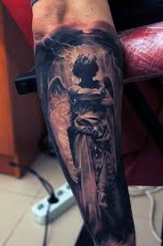 A tiny guardian angel tattoo can be cute, especially if placed at the right area. Top 103 Guardian Angel Tattoo Ideas 2021 Inspiration Guide