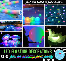 Maybe you would like to learn more about one of these? Led Floating Decorations For Evening Pool Parties