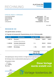 Allgemeiner kaufvertrag vorlage feldhase clipart. Kfz Rechnung Muster Kostenloser Word Excel Download