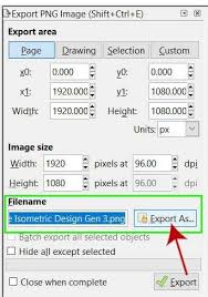 Export Svg To Png In Inkscape Davies Media Design