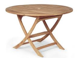 Round Wooden Folding Table Teak Patio Table Round Folding Table Teak Table