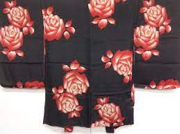 86913 japanese kimono blend vintage haori dyed rose vintage haori japanese kimono haori