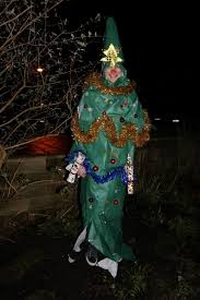 Human Christmas Tree