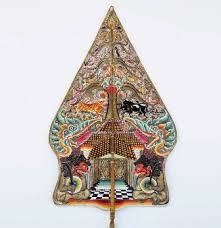 Gunungan decorative can be use as symbol or decorative, double frame cameo. Meaning Gunungan Wayang Kulit