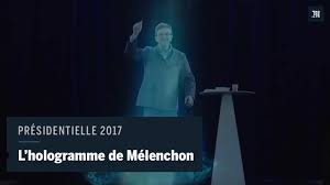 L Apparition De Jean Luc Melenchon En Hologramme Video Dailymotion