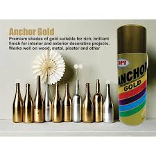 Relevant identified uses of the substance or mixture and uses advised against identified uses paint. Anchor Spray Paint Gold Singapore Eezee