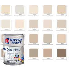 Nippon Paint Odour Less All In 1 Brown
