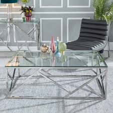 5 out of 5 stars. Urban Deco Maze Glass And Chrome Coffee Table