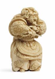 Buy online, view images and see past prices for ivory netsuke by kangyoku: An Ivory Netsuke