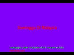 ★ download mp3 lagu melayu karaoke gratis, ada 20 daftar lagu sia yang bisa anda download. Lirik Lagu Karaoke Melayu Seminggu Di Malaysia