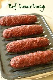 Calories, carbs, fat, protein, fiber, cholesterol, and more for beef summer sausage (oscar mayer want to use it in a meal plan? Beef Summer Sausage Little Dairy On The Prairie Beef Sausage Recipes Smoked Food Recipes Homemade Sausage Recipes