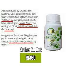 Situasi kedua, sakit gout akut menyebabkan bengkak pada sendi dalam skala kecil dan pesakit katanya, antara rawatan segera dijalankan terhadap pesakit gout adalah dos ubat penahan sakit. Antara Positive Artlax Go Out Ubat Sakit Gout Facebook