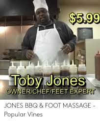 Check spelling or type a new query. 599 Toby Jones Ownercheffeet Expert Jones Bbq Foot Massage Popular Vines Massage Meme On Me Me