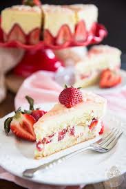 Classic Fraisier Cake Recipe Desserts Strawberry Icebox Cake Cheesecake Recipes