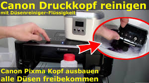 © 2015 telecharger pilote canon imprimante. Canon Pixma Druckkopf Ausbauen Reinigen Mit Dusenreiniger Nozzle Cleaner Youtube