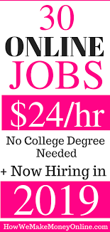 30 Online Jobs Home Jobs Work From Home Jobs Online Jobs From Home