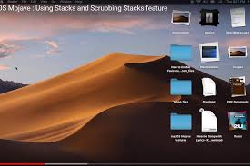 What Is Stacks In Macos Mojave And How To Enable It Mojave Enabling Stack