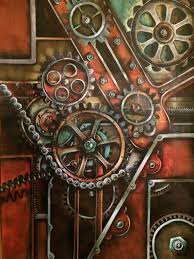 Artist Presentation Michael Lang Gcse Art Mechanical Art Art Steampunk Art