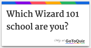 Ask questions and get answers from people sharing their experience with treatment. Which Wizard 101 School Are You