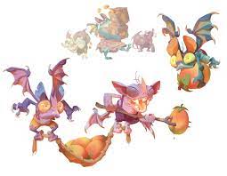 Wumpa Bat Art Crash Bandicoot 4 It S About Time Art Gallery In 2021 Bat Art Creature Art Creature Design