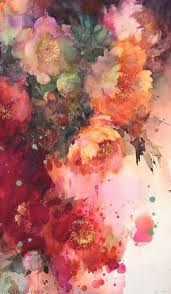 Watercolour Flower Painting By Yuko Nagayama In 2020 Watercolor Art Painting Flower Art