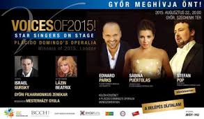 Самые новые твиты от placido domingo (@placidodomingo): Operettinfo Hu Placido Domingo S Operalia Voices Of 2015 Koncert Gyorben Jegyek Itt