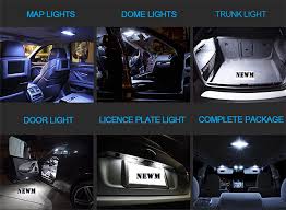 25x White Led Car Interior Light Assortment Dome Panel Trunk License Plate Lamps Ebay