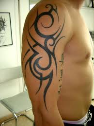 Tribal Tattoos X Tattoo Bras Homme Maori