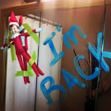 10 Creative Elf On The Shelf Return Ideas Elf On The Shelf Elf Antics Awesome Elf On The Shelf Ideas