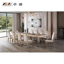 As one of the strongest of all joints, you can trust that your solid wood dining chairs will be durable, sturdy, and secure. China Champagne Gold Design Luxury Dubai Furniture Dining Room Set In Solid Wood China Dining Furniture Dining Room Sets