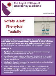 Safety Alert Phenytoin Toxicity Hot Topics In Emergency Medicine