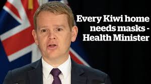 Every Kiwi Home Needs Masks Health Minister Chris Hipkins Youtube