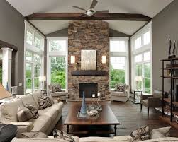 Fireplaces Living Room Design Ideas Pictures Remodel And Decor Contemporary Living Room Design Living Room With Fireplace Stone Fireplace Decor