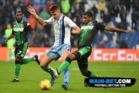 Felipe caicedo (lazio) right footed shot from the centre of the box to the bottom right corner. Lazio Vs Sassuolo Prediction 24 01 2021