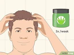 Aloe vera contains a kind of enzyme that helps in new hair growth for some people. 3 Simple Ways To Use Aloe Vera Gel On Your Hair Wikihow
