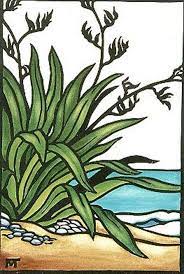 Pin By Jessica Pearse On Grasses Palms Ferns Nz Art New Zealand Art Native Artwork