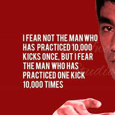 Bruce lee's mastery of his own life and creation of his own legend is an example that we all can learn from, and all be inspired by. Wall Decor Bruce Lee 1000 Kicks Quote Photo 11x14 Poshmark