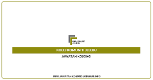 March 1, 2019 jawatan kosong. Logo Kolej Komuniti Jelebu
